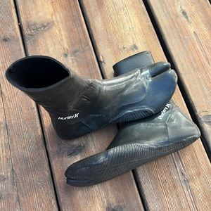 Split toe diving wetsuit booties